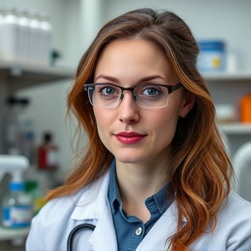 Portrait of Dr. Elara Vance, a pioneer in genetic engineering.